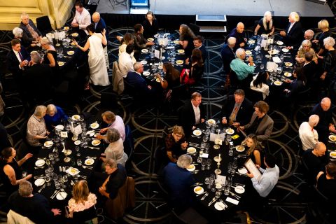 Event photograph from Jemima Rosevear’s Fellowship announcement.