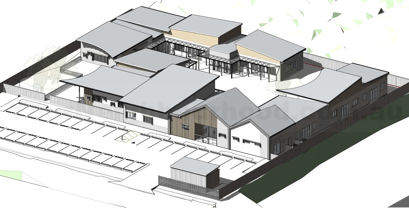 Doolandella childcare architectural impression